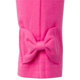 Girls Hot Pink Bow Leggings-Gerber Childrenswear Wholesale