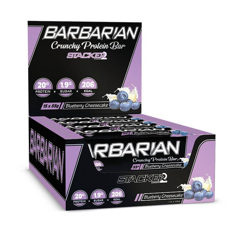 Barbarian - Stacker 2 • 1 of 15 eiwitrepen (55 gram per bar)