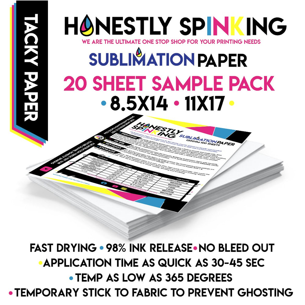 Honestly SpINKing INKcredible Sublimation Paper – HS INK 365
