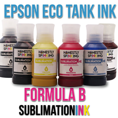 EcoTank Sublimation Printer Bundle: Printer with Sublimation Ink +