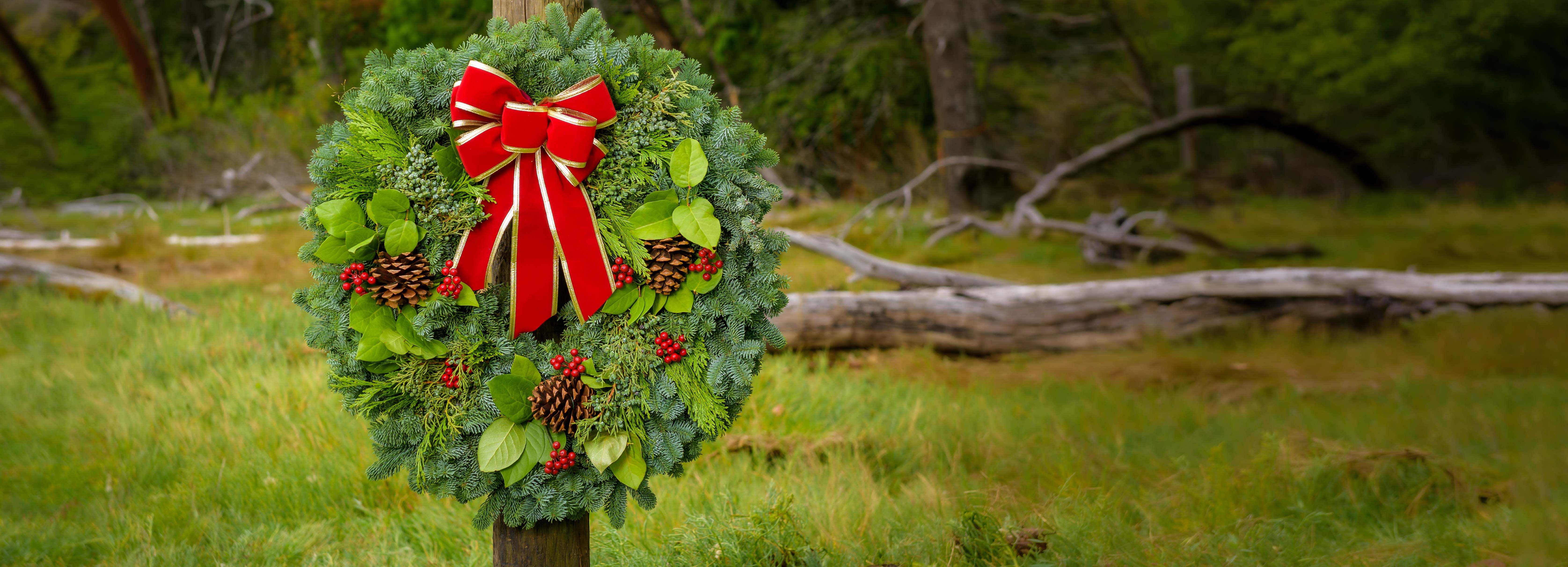 Christmas Greenery Wreath