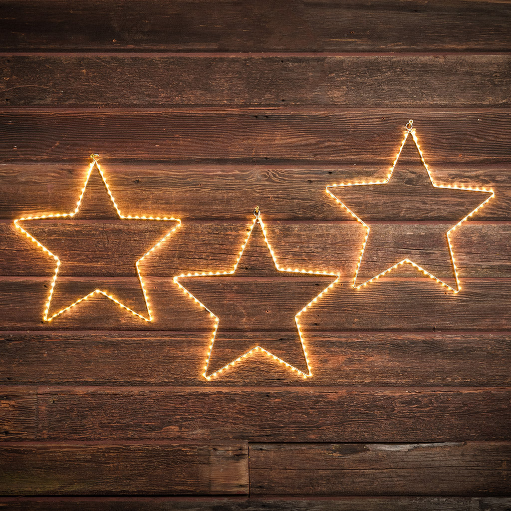 mon makes things: Star Light Star Bright Light Garland