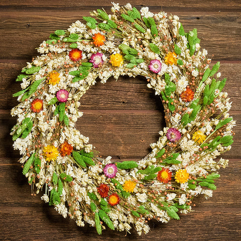 Wildflower Garland Wreath