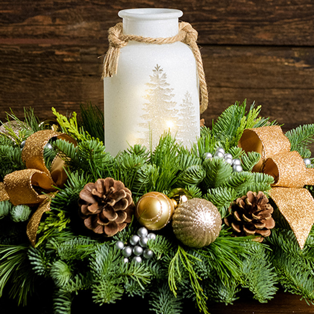 Christmas Decor, Mason Jar Decor, Christmas Decorations, Candy Jar, Rustic  Home Decor, Rustic Centerpiece, Country Home Decor, Holiday Decor 