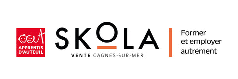 Partner of the Apprentis d'Auteuil at the SKOLA store - Polygone Riviera