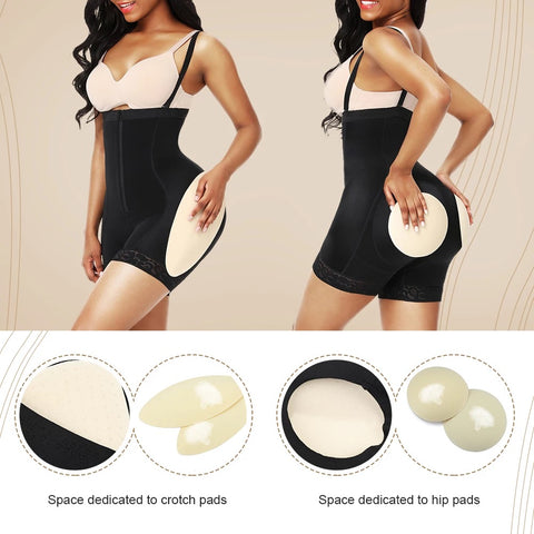 Women's Butt Shapewear Romper Booty Lifting One Piece Shaping Body Shaper  Butt Lifter Bodysuit Tummy Control Fajas, A, XX-Large : :  Everything Else