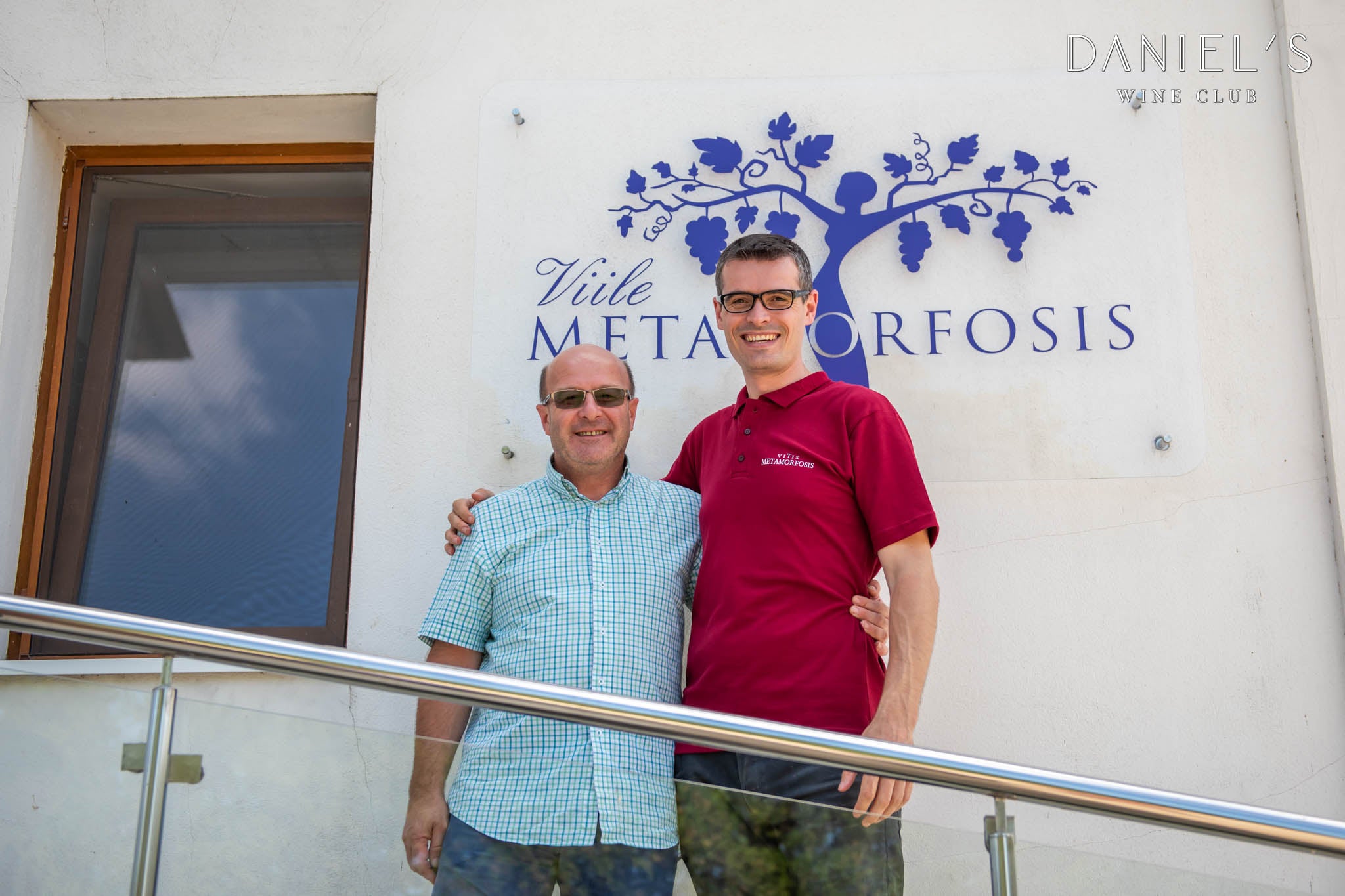 Fiorenzo RISTA and Daniel BERES, at Metamorfosis Winery in Romania
