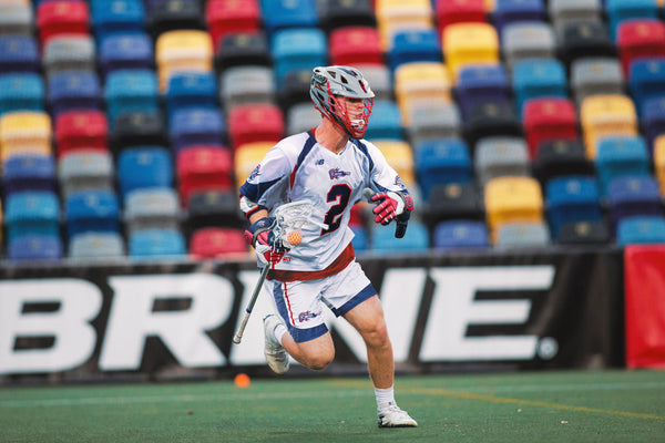 ECD Pro, professional lacrosse player, Bryce Wasserman playing lacrosse for the Cannons Lacrosse Club in the PLL