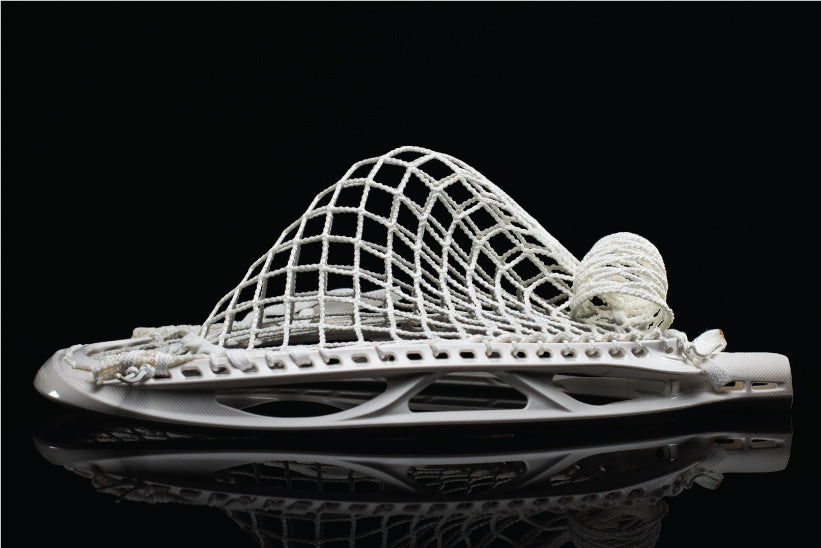 ECD Impact Goalie Strung Elite Pocket Impact Mesh Lacrosse Head - Lacrosse  Fanatic