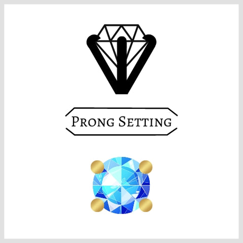 prong setting graphic