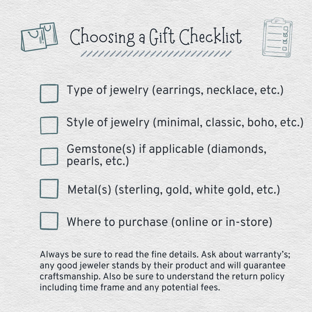 holiday gift shopping checklist