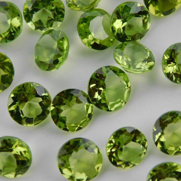 peridot gemstones