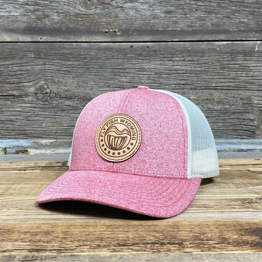 Retro Bison Sunset Patch Hat - Fly Fishing Trucker Hat – Fly Fish Wyoming