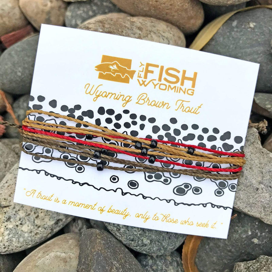 Wyoming Trout Pattern Bracelet >> Cutthroat Trout > Fly Fishing Jewelry –  Fly Fish Wyoming