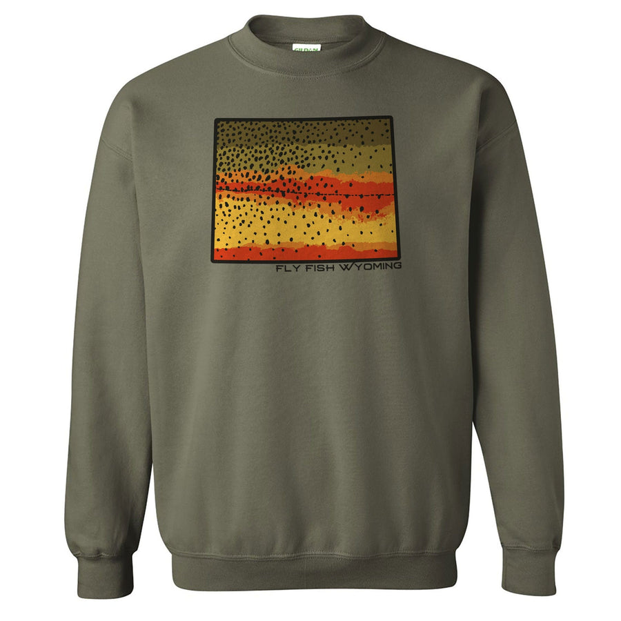 Cutthroat trout hoodie - fly fishing sweatshirt, wyoming fly fishing – Fly  Fish Wyoming
