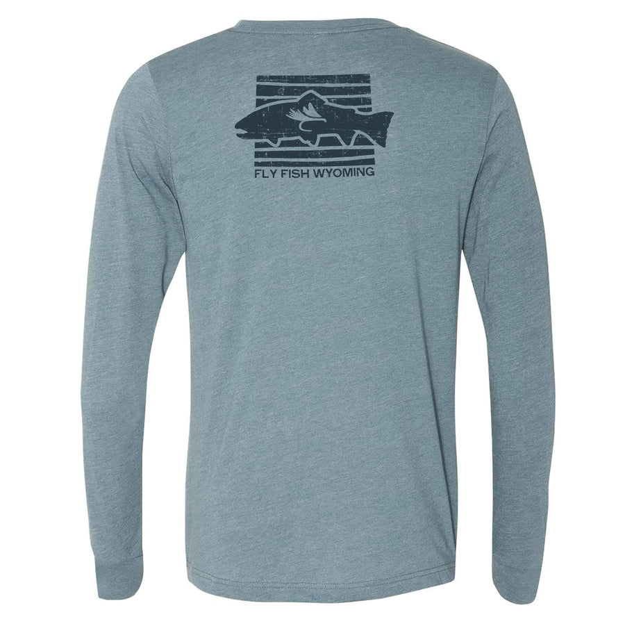 Fly Fish Wyoming Spine Design Long Sleeve - 2.0