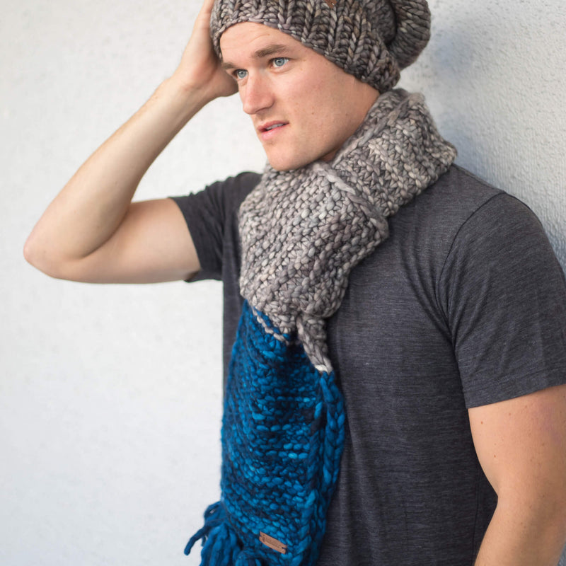 mens wool scarf