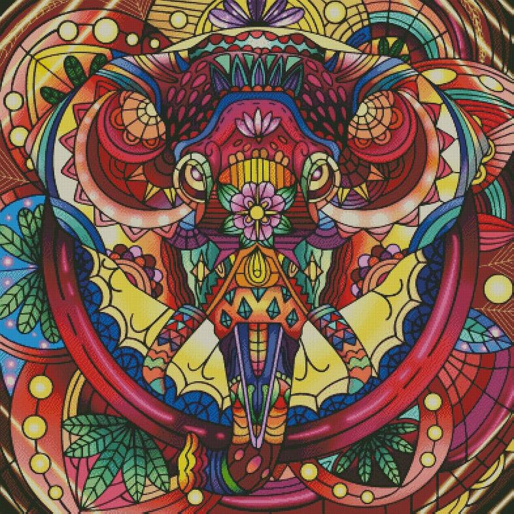 Mandala Elephant #3