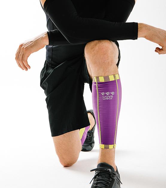 Calf Sleeves RAD Set (Purple Yellow)