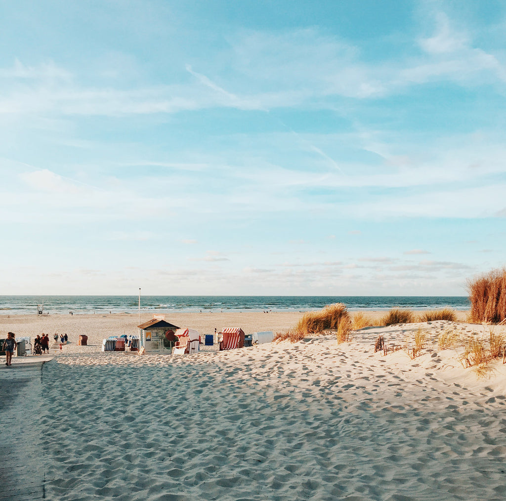 Juist Strand Strandkörbe Schmuck Ancrage