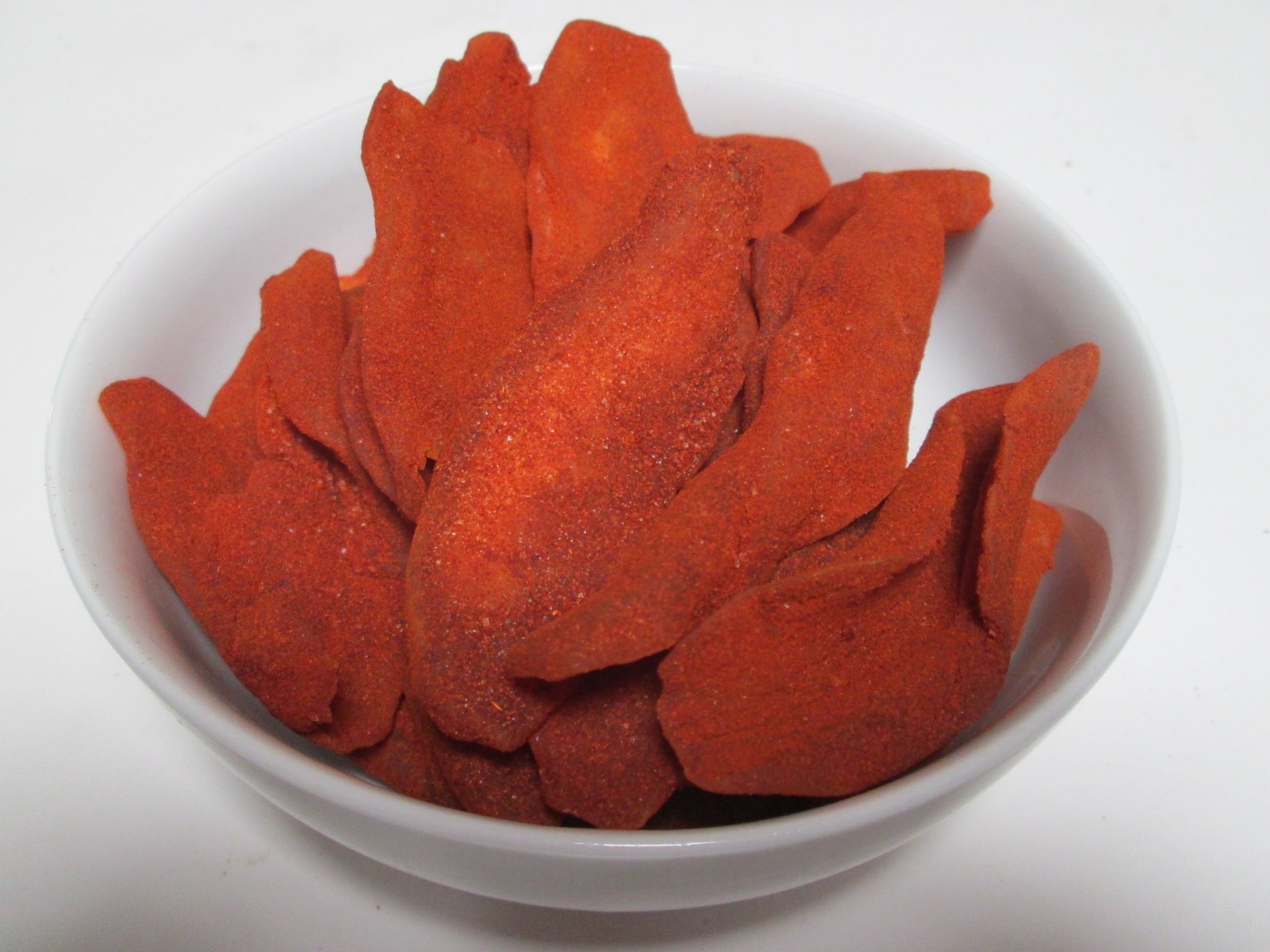 Dried Chili Mango Slices, 20 lbs / case — GREEN BULK