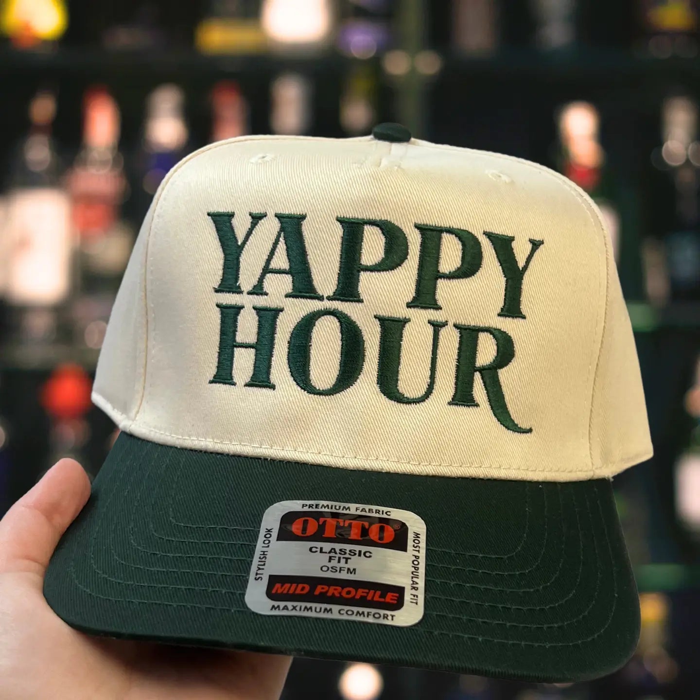 Yappy Hour Embroidered Trucker Hat