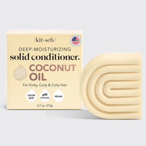 Coconut Repair Conditioner Bar/Mask For Dry Damaged Hair - Thistle and Thread Boutique