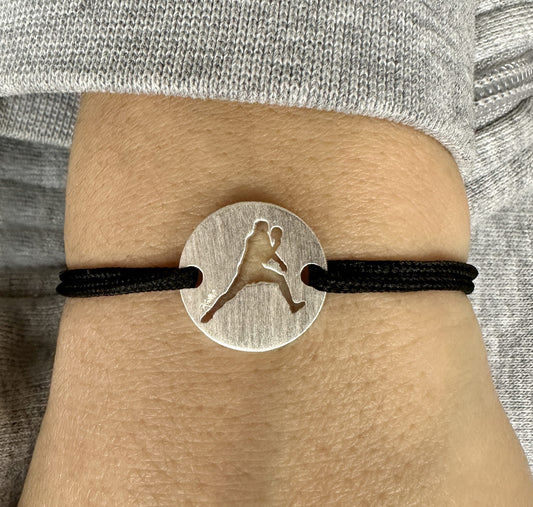 Bracelet MyPING-PONG - Le Joueur | Plaqué Argent