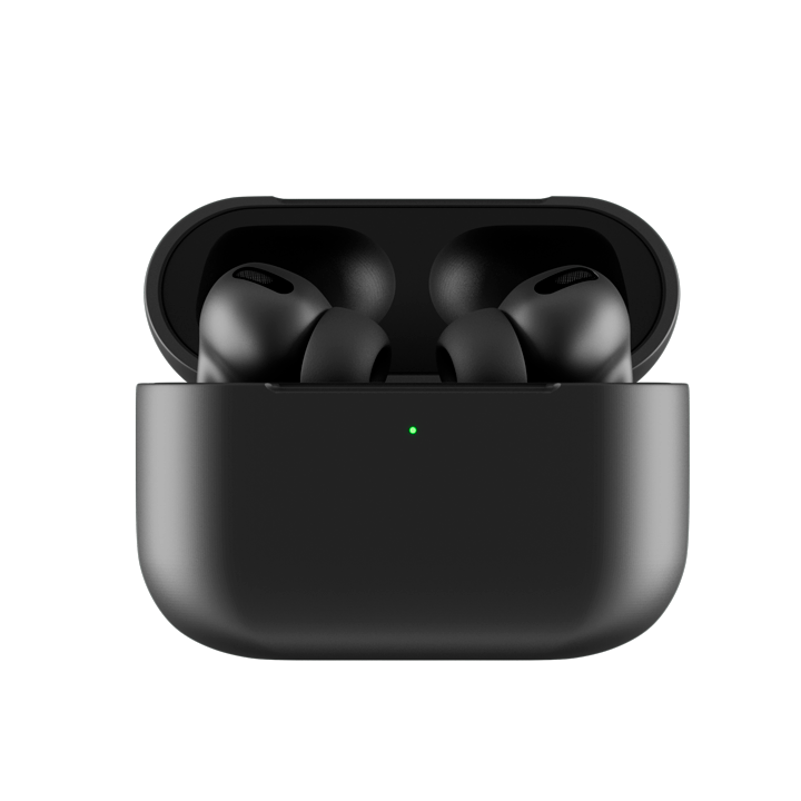 Official BlackPods Pro 2.0 Matte Black AirPods Pro with Wireless