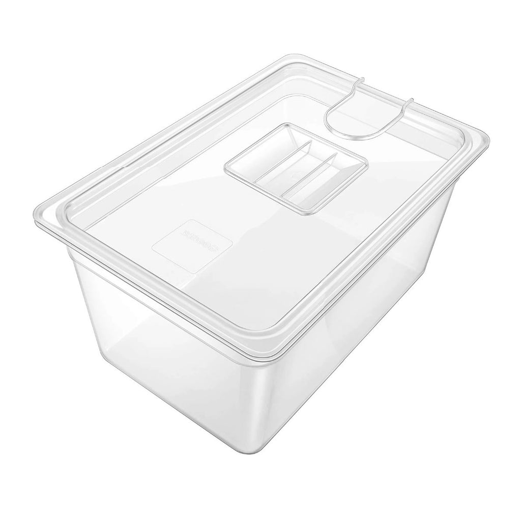Sous Vide Container and Stainless Steel Sous Vide Rack - 11L