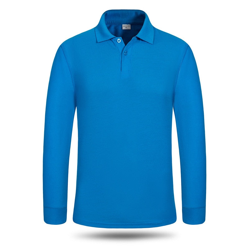 women's long sleeve collared polo shirts