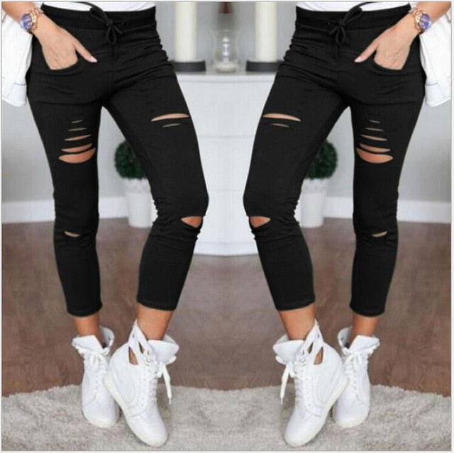 high waisted black sweatpants