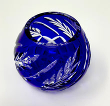 Load image into Gallery viewer, Blue Wheat Rose Bowl