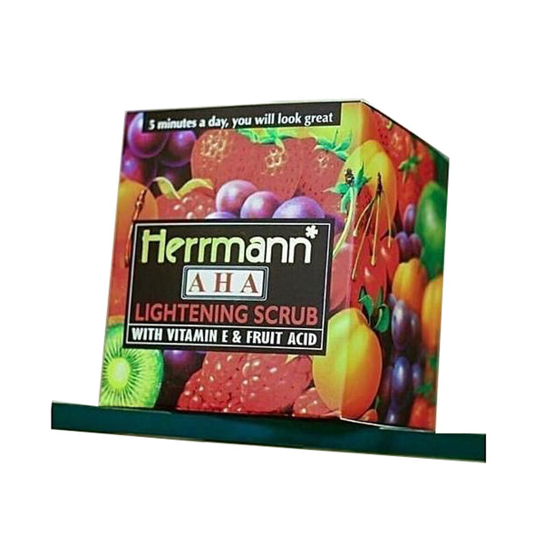 Herrmann Lightening Scrub With Vitamin E & Fruit Acid