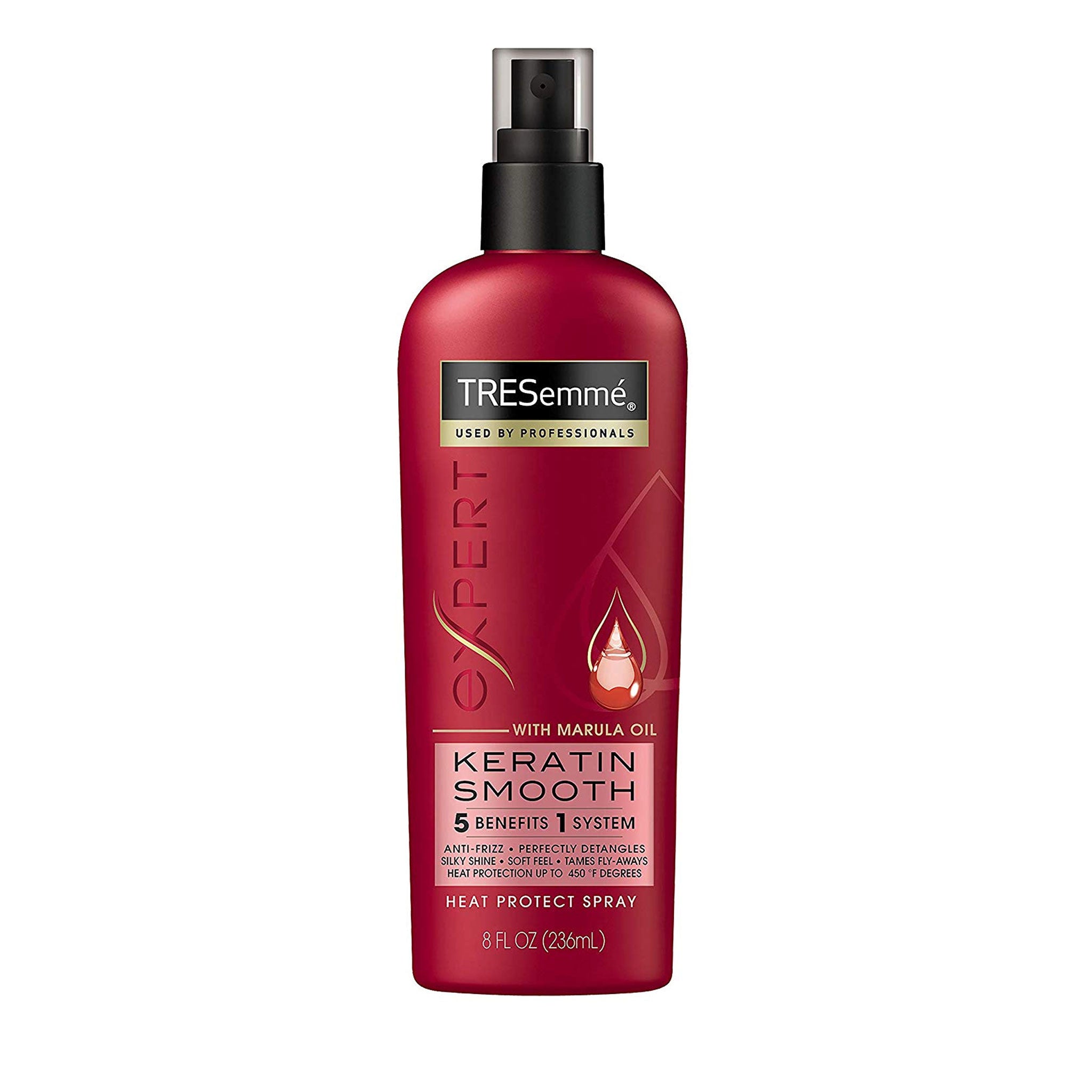 TRESemmé Expert Selection Heat Protection Spray, Keratin Smooth, 8 oz ...