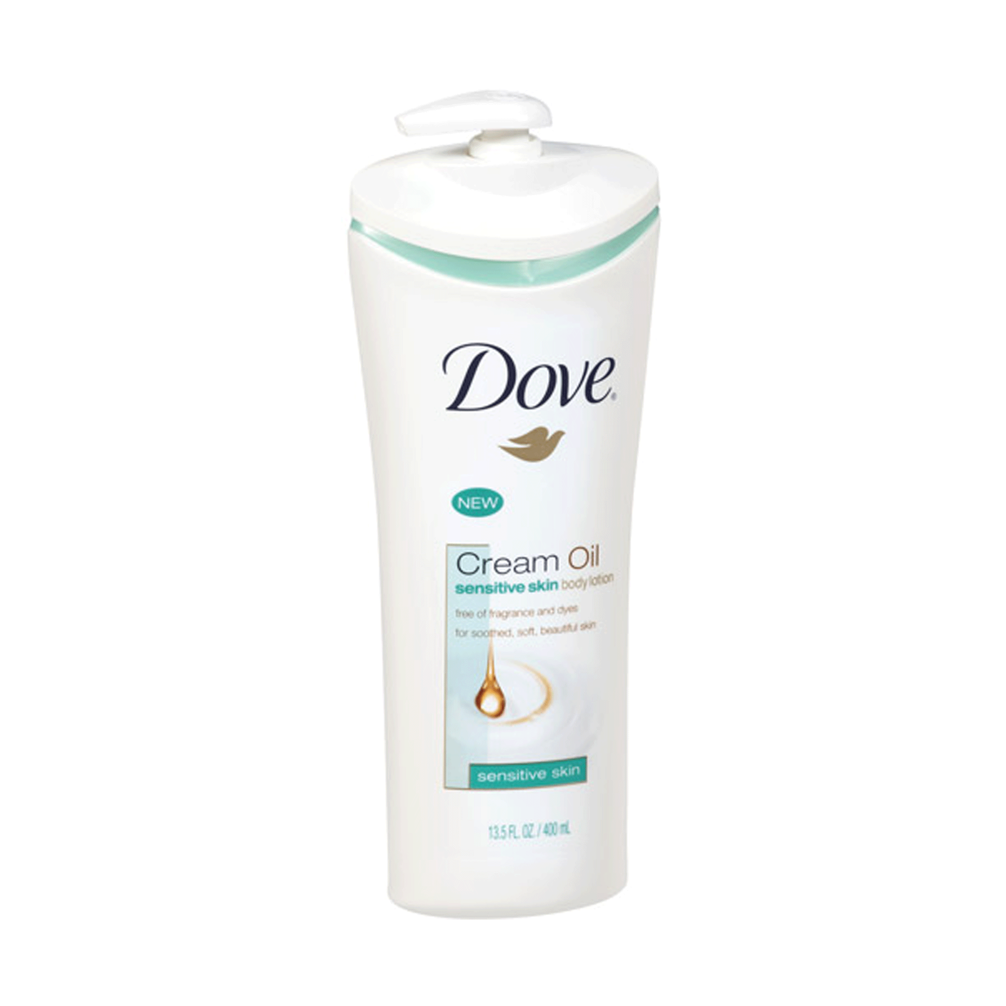 Dove Body Lotion Cream Oil, Sensitive Skin. Coccibeauty