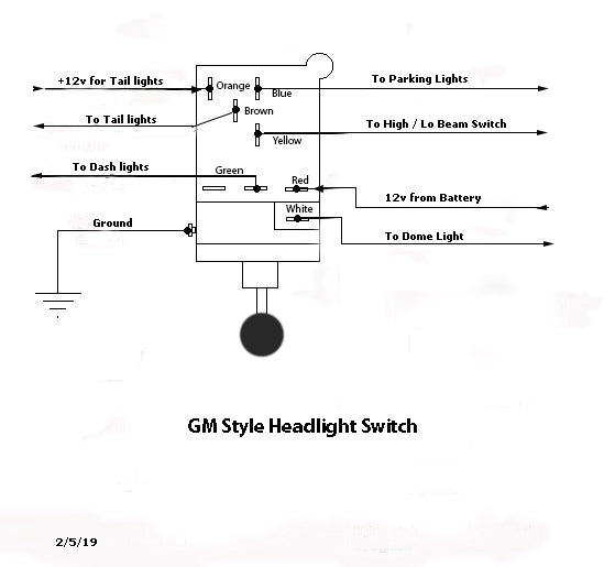 Gm Headlight Switch Connector Wiring Diagram - Database - Faceitsalon.com