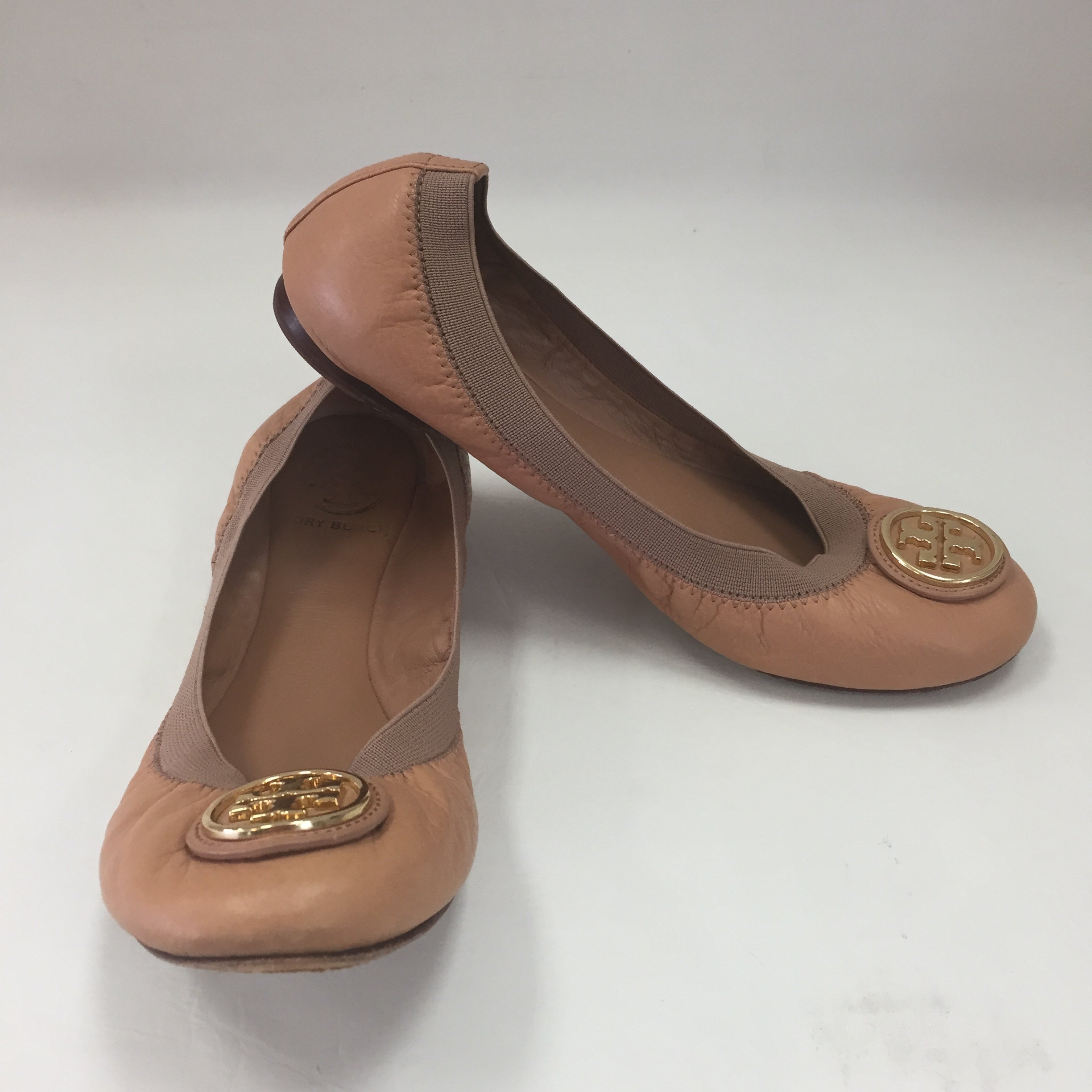 Authentic Tory Burch Sand Caroline Elastic Ballet Flats Women's Size 7 –  Luxe Touch Luxury Resale