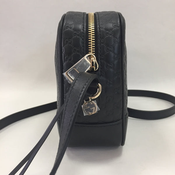 Authentic Gucci Black Leather Guccissima Bree Cross Body – Luxe Touch Luxury Resale