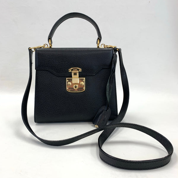 Authentic Gucci Black Leather Padlock Bag – Luxe Touch Luxury Resale