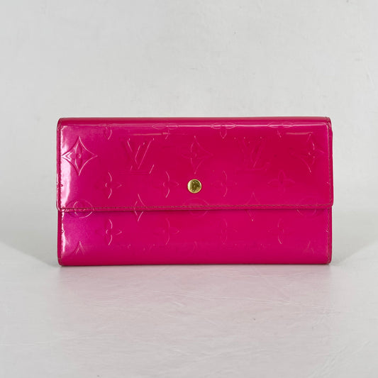 Victorine cloth wallet Louis Vuitton Brown in Cloth - 25613059