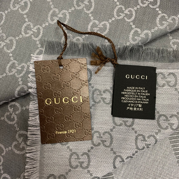 authentic gucci scarf tag