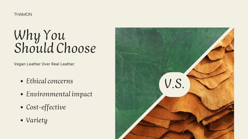 Why You Should Choose Vegan Leather Over Real Leather - Thamon