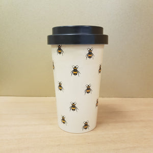Bee Bamboo Travel Mug (approx. 15x9cm) – Inspire Me Online