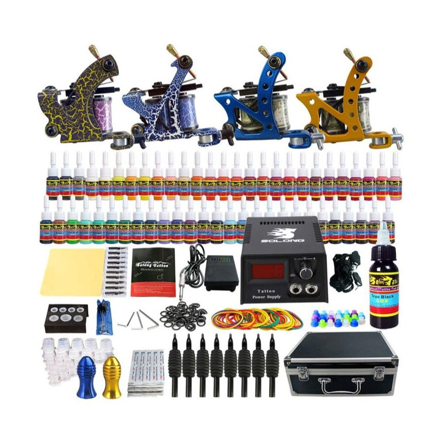 Tattoo kit with two Soul coils machines super discount