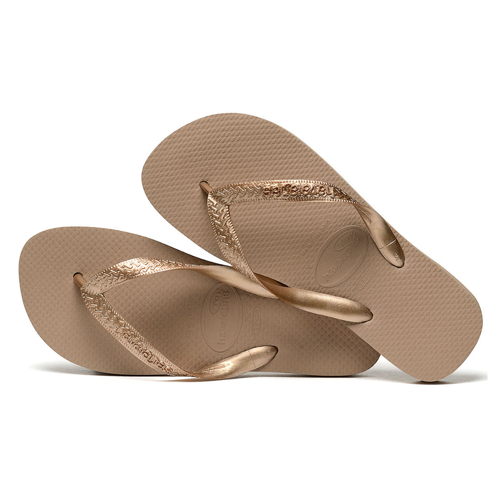 havaianas top rose gold