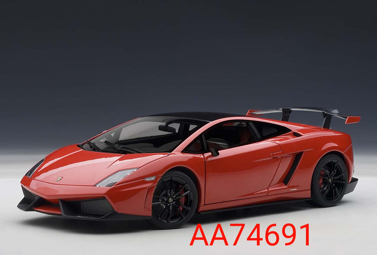 1:18 Autoart Lamborghini Gallardo LP570 Supertrofeo Stradale Rosso Mar –  toyznetwork