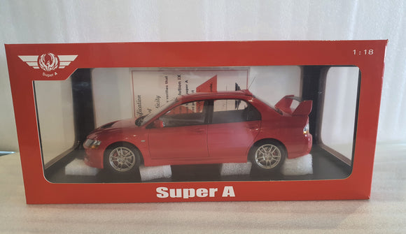 1:18 Super A Mitsubishi Lancer Evolution IX GSR – toyznetwork