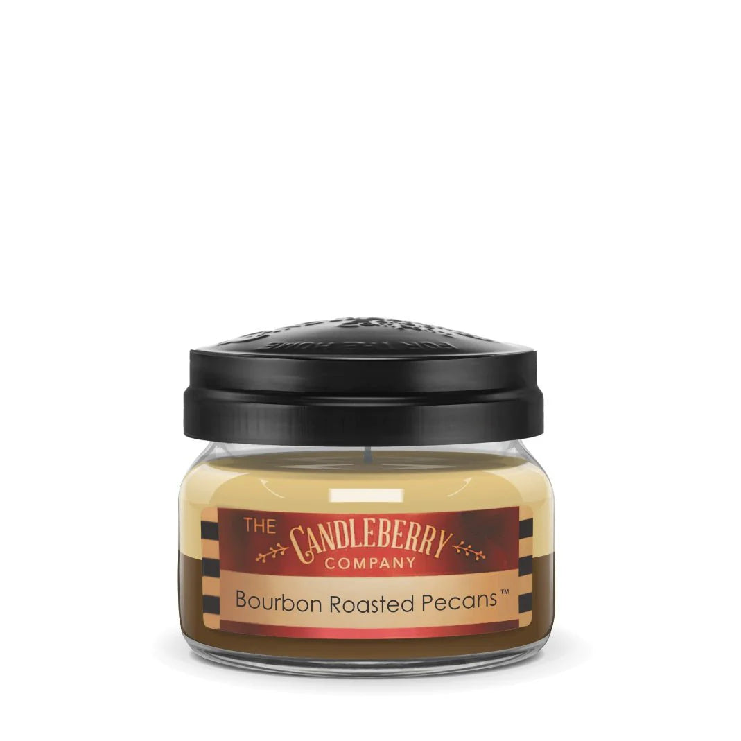 Bourbon Roasted Pecans Small Candleberry Candle