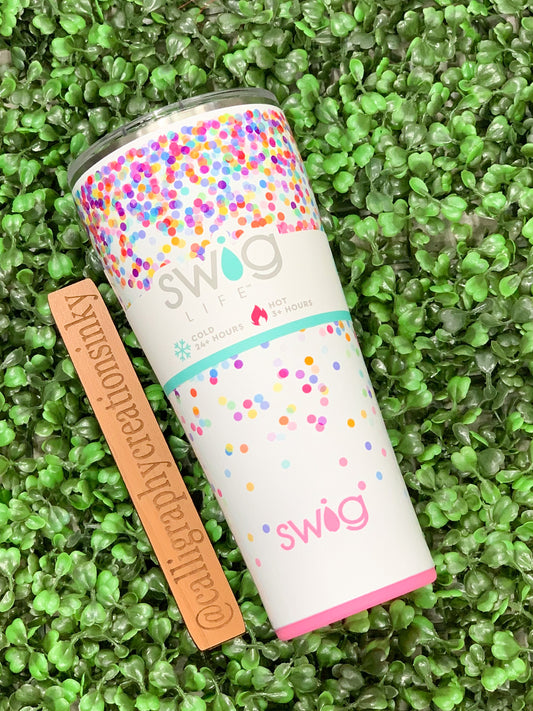 Swig 32 oz Tumbler Confetti